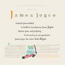 Load image into Gallery viewer, comedy and humor of James Joyce Irish authors