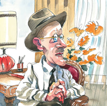 Load image into Gallery viewer, James Joyce cartoon quotes 
