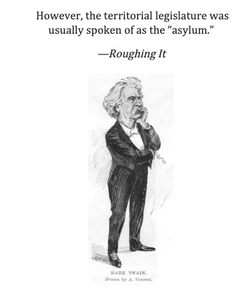 Was Mark Twain democrat or republican