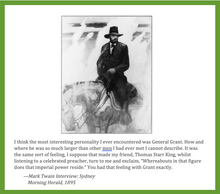 Load image into Gallery viewer, Grant and Twain friendship
