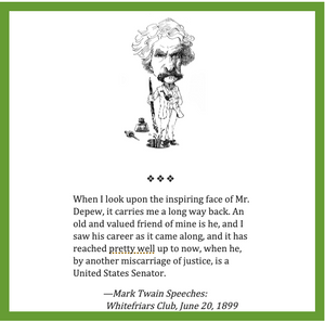 Mark Twain political quotations